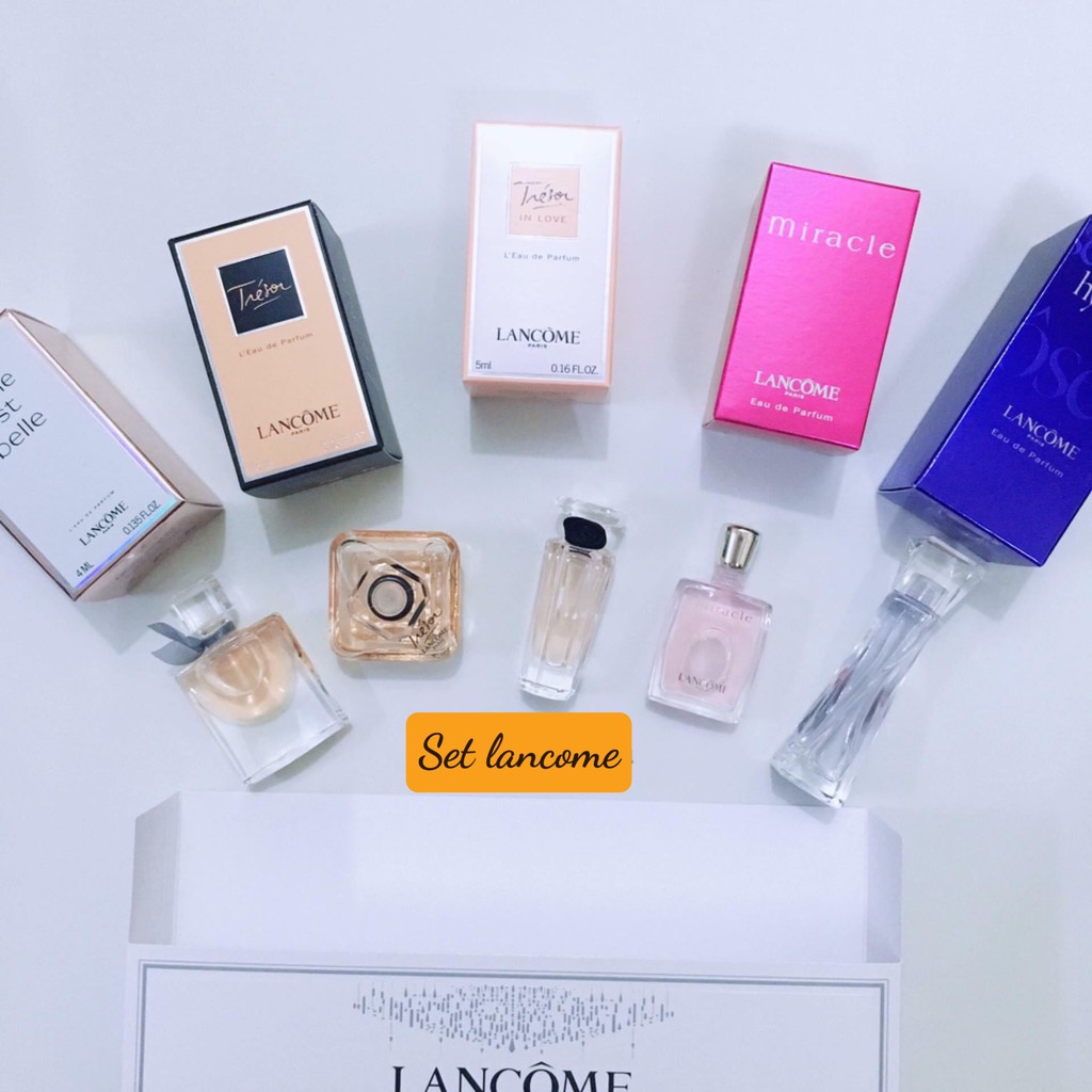 Set nước hoa mini LANCOME PARIS | Thế Giới Skin Care
