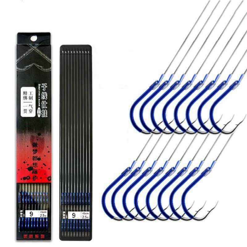 10 Bộ Thẻo Buộc Sẵn Tải Cá Siêu Tốt - Đồ Câu DHS