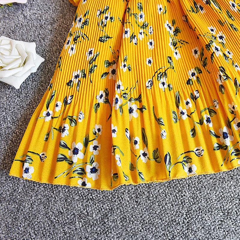 Đầm giả 2 lớp tay ngắn cho bé gái