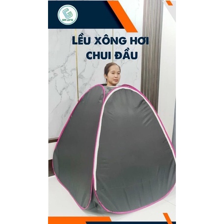 Lều Xông Hơi tự bung gấp gọn tại nhà - Lều xông hơi sau sinh Kiều Phi bảo hành 18 tháng (màu ngẫu nhiên)