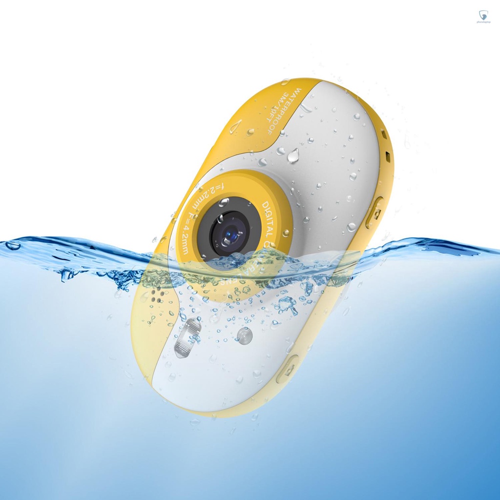 Camera kỹ thuật số chống thấm nước 8MP màn hình 2.4 Inch IPS HD tự hẹn giờ cho trẻ em 5s | BigBuy360 - bigbuy360.vn