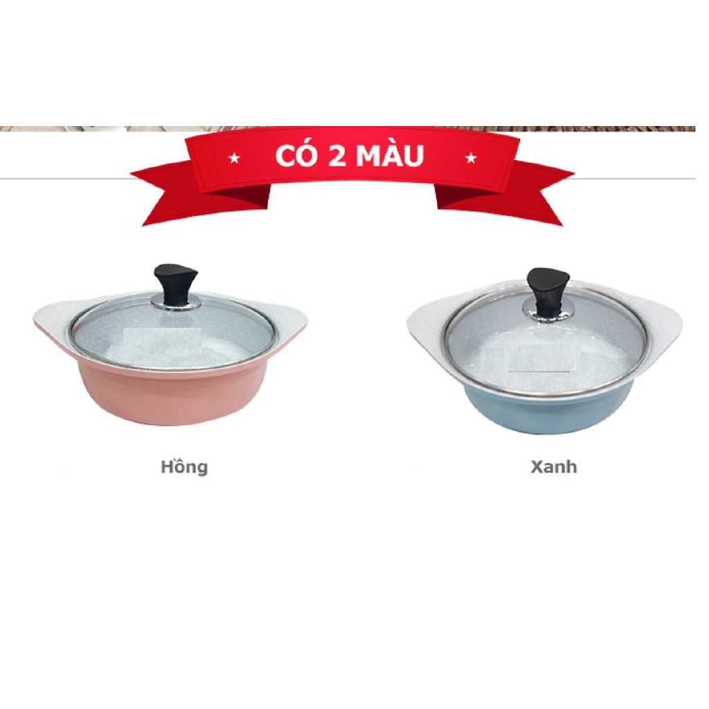 Nồi chữ V bằng đá ceramic 22cm