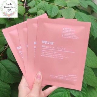 Mặt Nạ Nhau Thai cừu màu Hồng