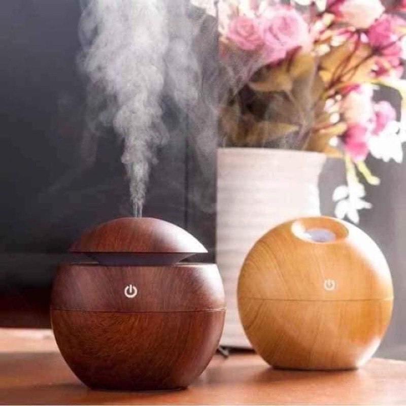 Máy xông tinh dầu phòng ngủ, máy khuếch tán tinh dầu mini