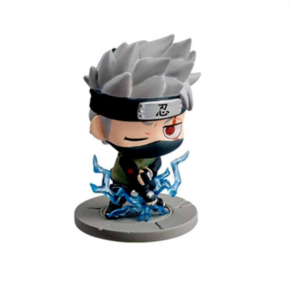 Set 6 Mô Hình Nhân Vật Phim Hoạt Hình Naruto Bằng Pvc