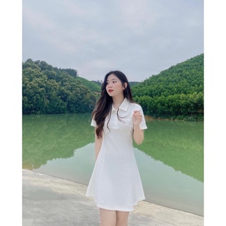 Đầm váy cổ polo  phong cách năng động - Polo Dress