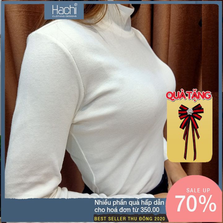 Áo len tăm vải cao cấp không xù co giãn cực đỉnh Freesize Hàng thiết kế Hachidesigns | BigBuy360 - bigbuy360.vn