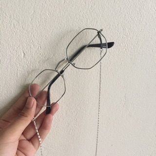 ( kính + dây ) lục giác bạc