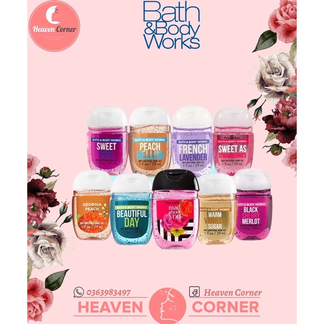 Gel Rửa Tay Khô Bath & Body Works 29ml