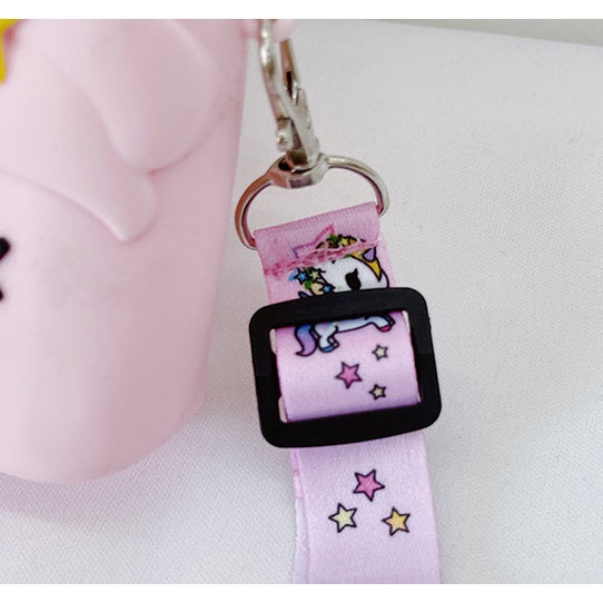 Túi đeo chéo bé gái silicone hoạt hình anime TUI11