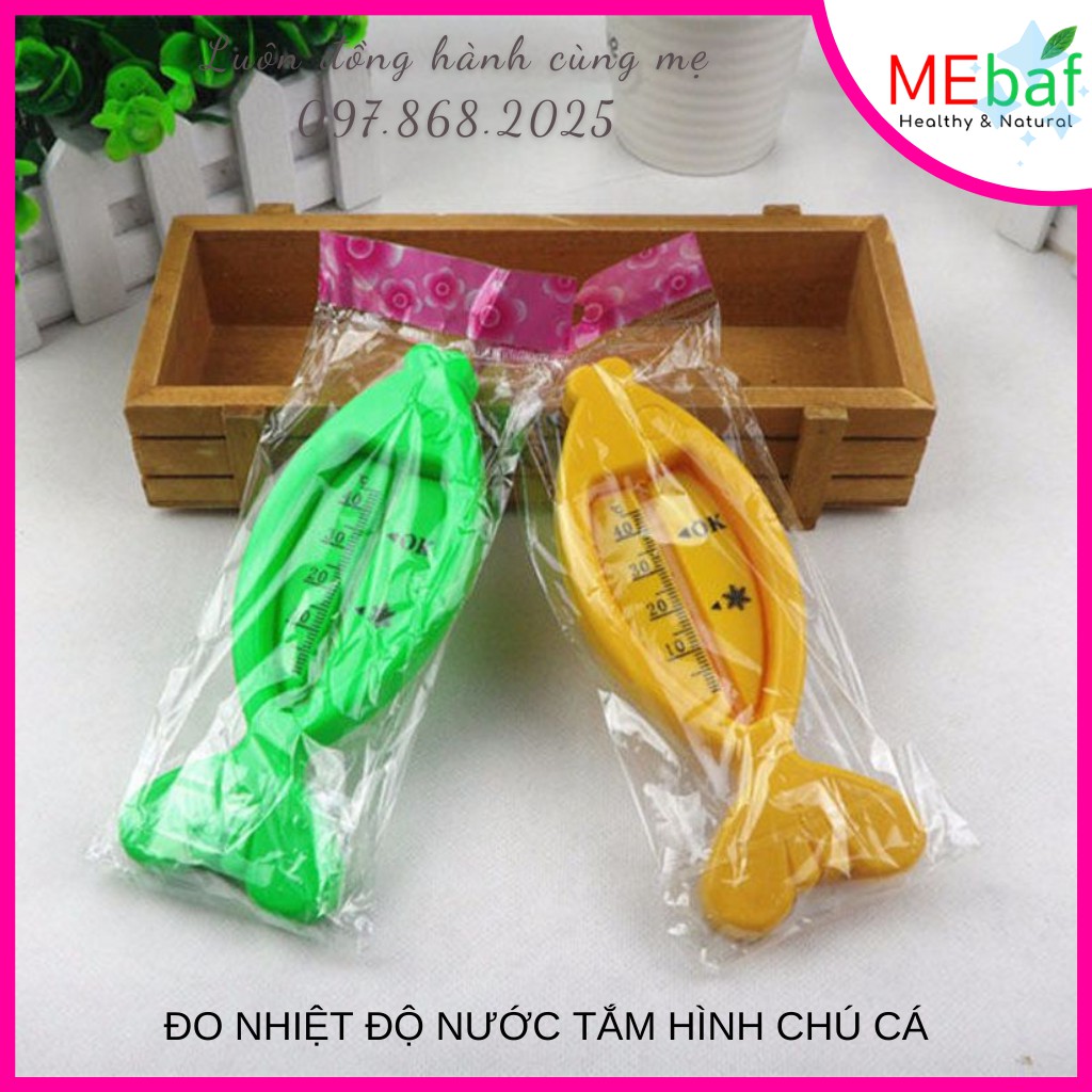 Đo Nhiệt Độ Nước Tắm Hình Chú Cá