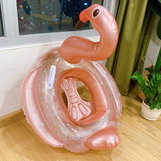 Phao bơi thiên nga, phao bơi pony dễ thương, phao chống lật cao cấp