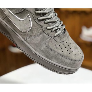 【Bắn thật】Giày Low Grey Leather High AA1118-003