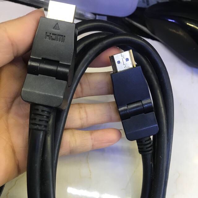 Dây tín hiệu HDMI đầu cong bẻ vuông góc. Báo giá 1 sợi