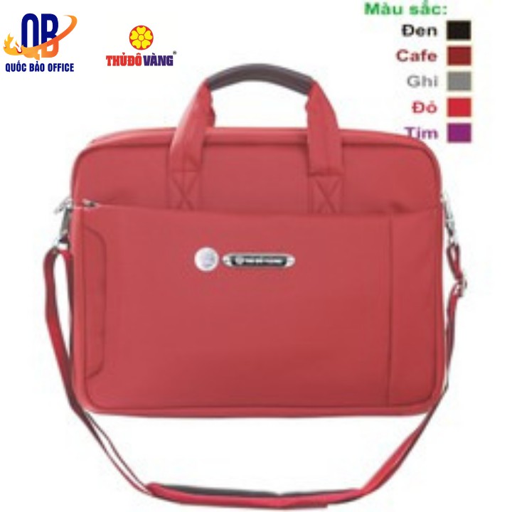 Cặp laptop - Túi đựng laptop Thủ Đô Vàng C042/C142 (39*7.5*29 CM) - màu Đen/ Đỏ/ Nâu/ Tím - 1 chiếc | BigBuy360 - bigbuy360.vn