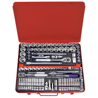 1/4" + 3/8” + 1/2" bộ tuýp 135 chi tiết Kingtony 9033CR