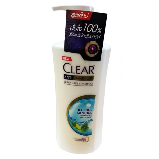 Dầu gội đầu Clear Ice Cool Menthol thái lan 480ml