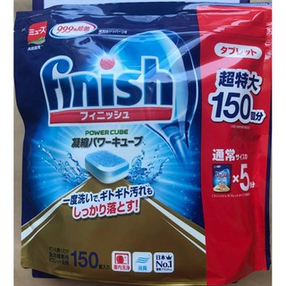 Viên Rửa Bát Finish Nhật 150 v -Viên Rửa Bát Finish Tổng Hợp 3 Trong 1