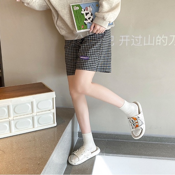 Dép bánh mì đế cao họa tiết hình bọt biển siêu cute - Chất liệu cao su trống trơn siêu rẻ đi êm chân LBA22