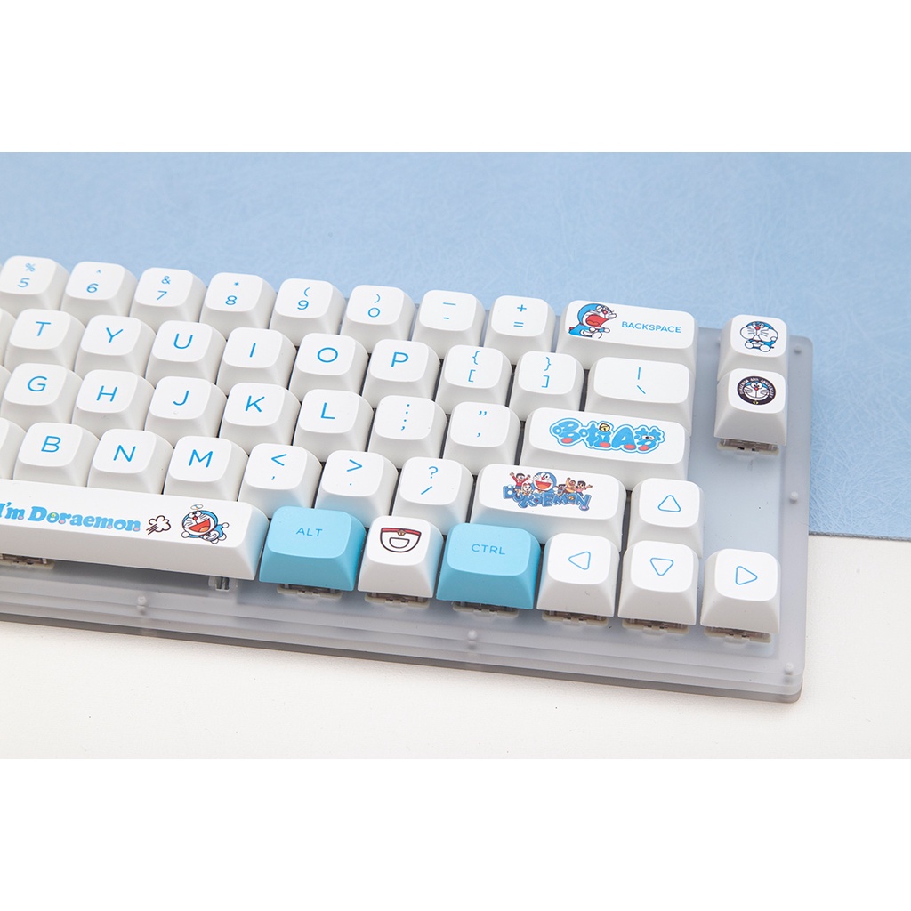 Nắp Bàn Phím Doraemon PBT 125 Phím Chất Lượng Cao