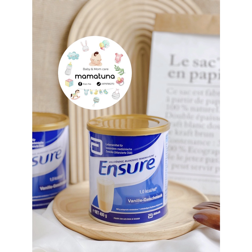 Sữa Ensure Đức 400g ( Date Mới  2023)