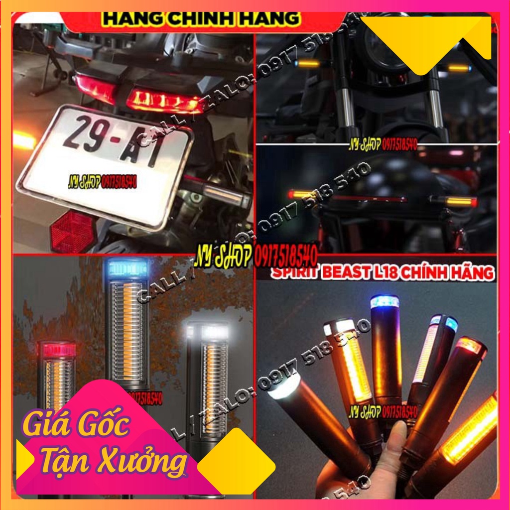 🥇 XINHAN SPIRIT BEAST L18 CHÍNH HÃNG CHO XE EXCITER 150, WINNER 150, WINNER X , PKL, PNL 🥇 (Ảnh Sp thật)