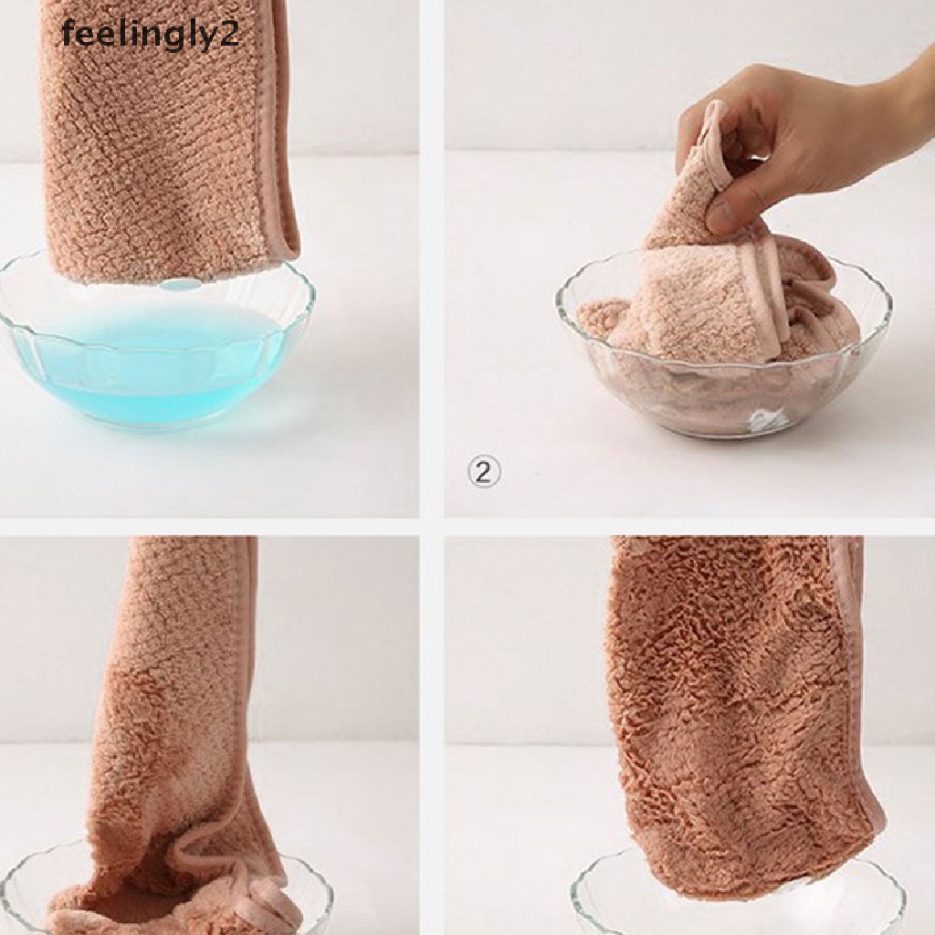 Khăn quấn khô tóc bằng sợi micro nhanh khô tiện dụng