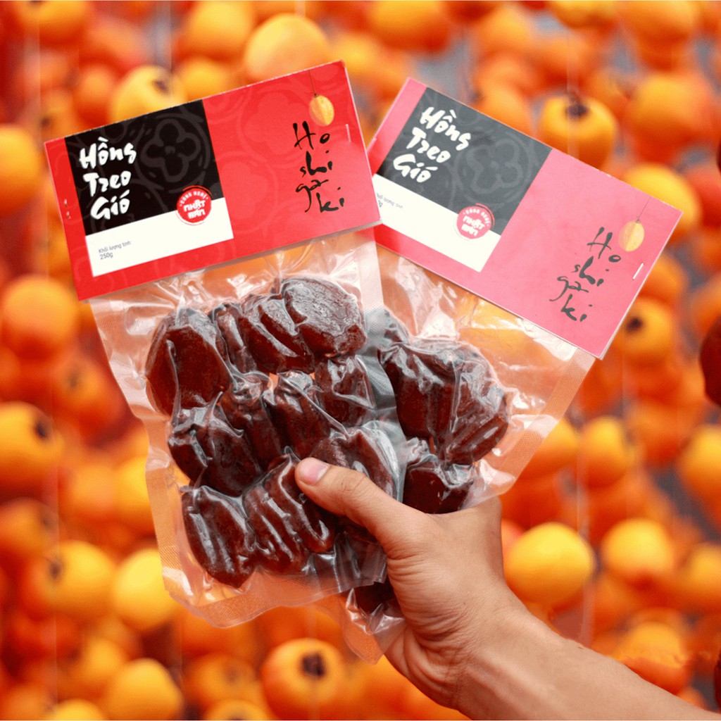 Hồng Treo Gió Đà Lạt (Hồng Trứng) Hộp Đặc Biệt 250gr - Đặc Sản Ngon Lành - FoodMap | BigBuy360 - bigbuy360.vn