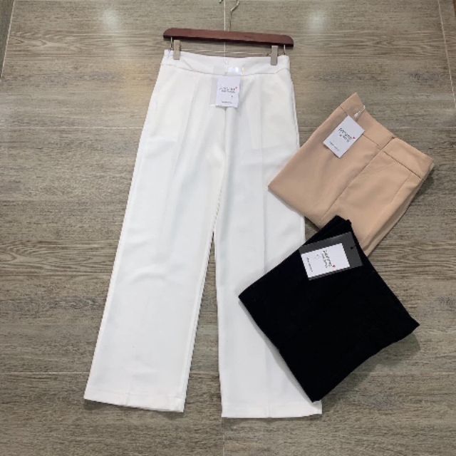 Bán sỉ quần tây suông khoá sườn giá 95K. Quần dài 95cm. Bao chất, bao form. Có size 65kg đổ về
