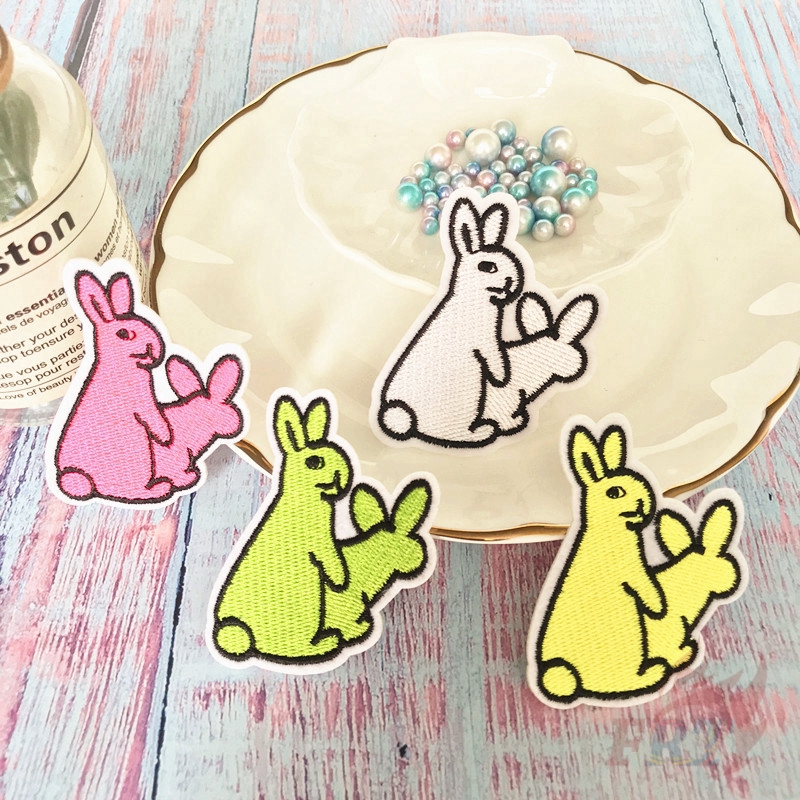Sticker Ủi Thêu Chữ Bad Rabbit - Thời Trang