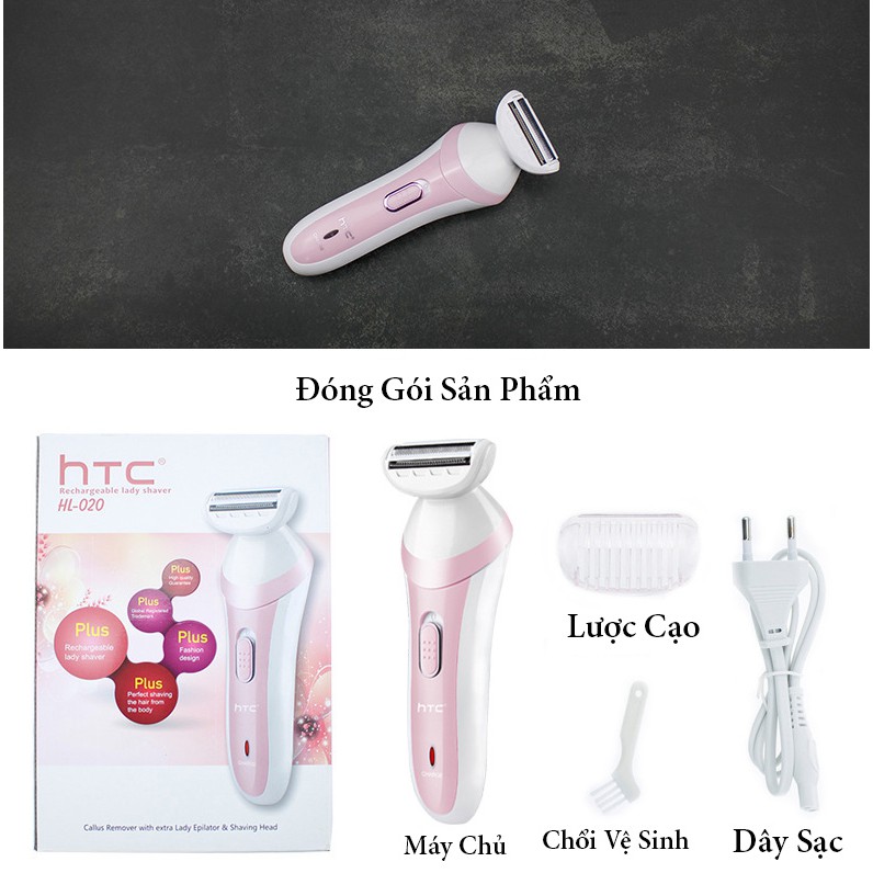 Máy Cạo Lông Vùng Kín Nách Tay Chân, Đầu Cắt Tích Hợp 3in1 Tỉa Và Cạo Đồng Thời - Hàng Chính Hãng