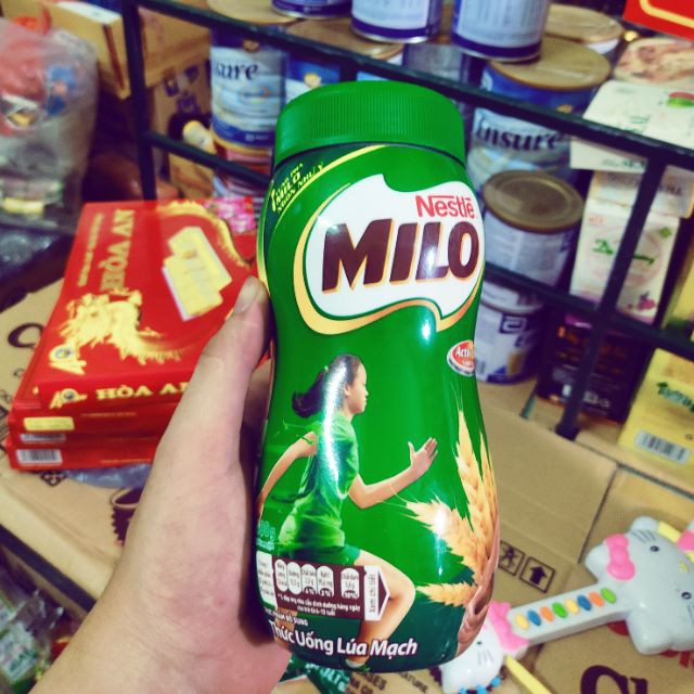 Sữa bột Milo Active Go Hộp 400g Bổ Sung Dinh Dưỡng Phát Triển Chiều Cao Cho Trẻ