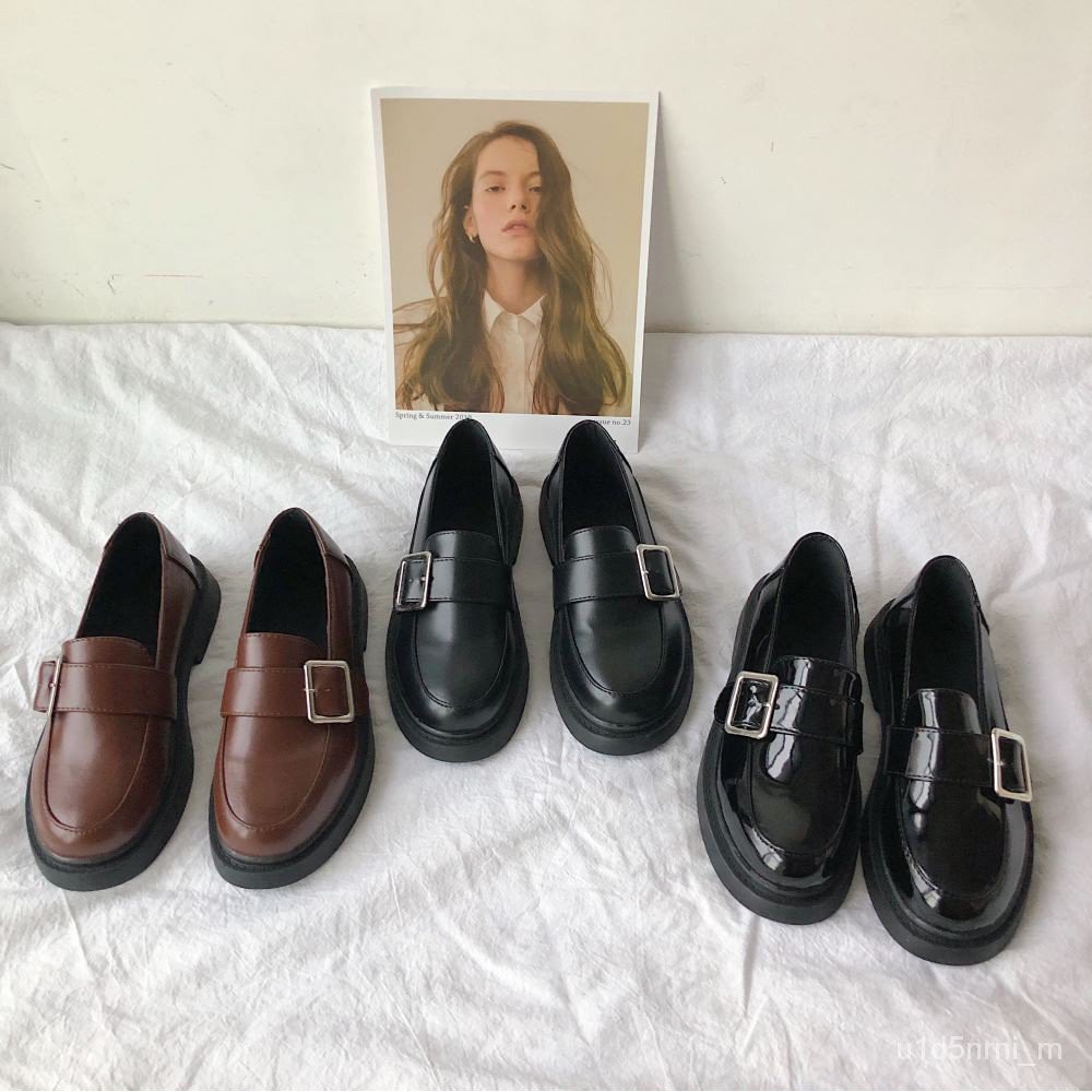 BXZ/Giày nam / giày nữ Giày Da Nữ Thời Trang Phong Cách Vintage