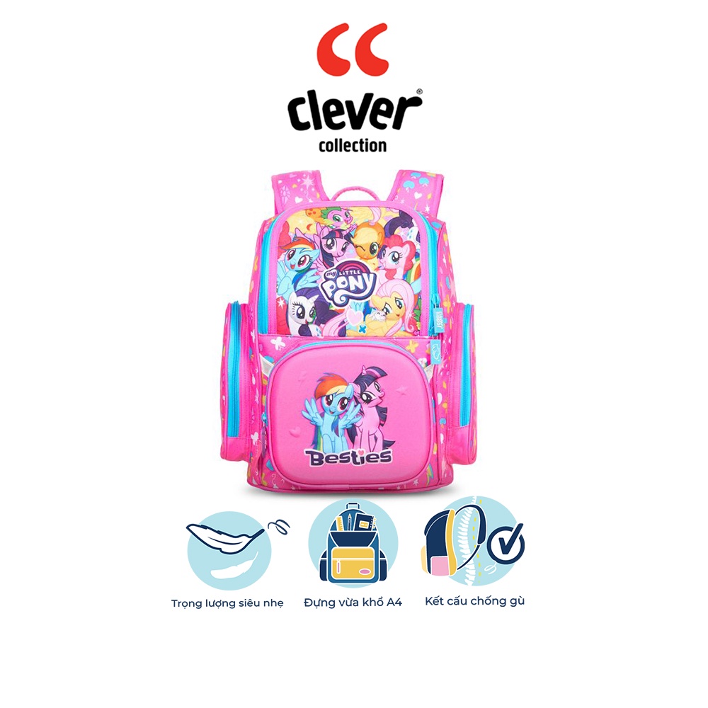Balo CLEVER HIPPO Dòng Fancy - My Little Pony Những Người Bạn Đáng Yêu BP1104