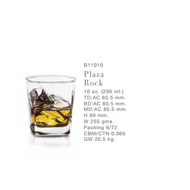 Bộ 6 cốc uống rượu mạnh 11010 (295ml)
