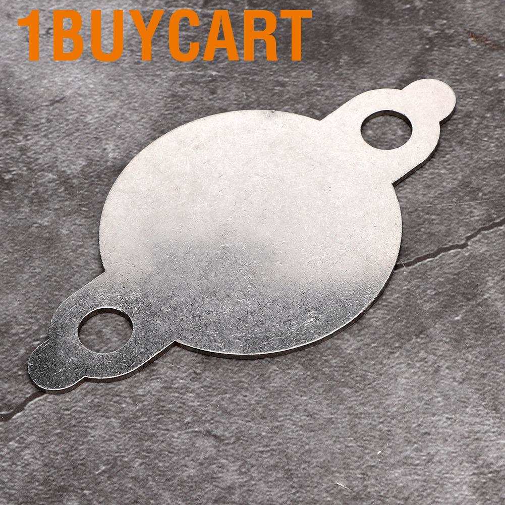 1buycart High Quality Aluminium Alloy Blanking Plate  Durable EGR Valve Stable Block for Nissan Navara D40 YD25 Toyota Landcruiser 1VD-FTV 4.5L