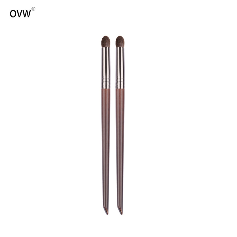 Set 2 cọ trang điểm OVW XQ14 với đầu bán nguyệt dùng pha trộn che khuyết điểm