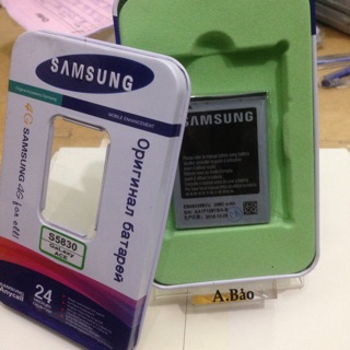 Pin SAMSUNG GALAXY ACE/S5830 hộp sắt