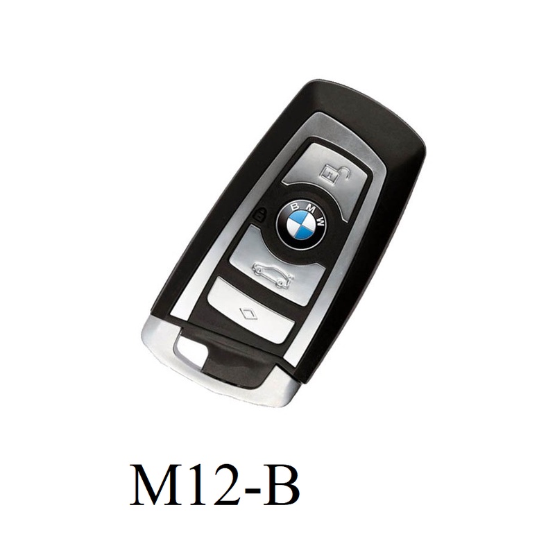 Vỏ ốp khoá xe hơi - Bọc chìa smartkey ô tô BMW 3,4,5,6,7 series, X3 - M12-B2