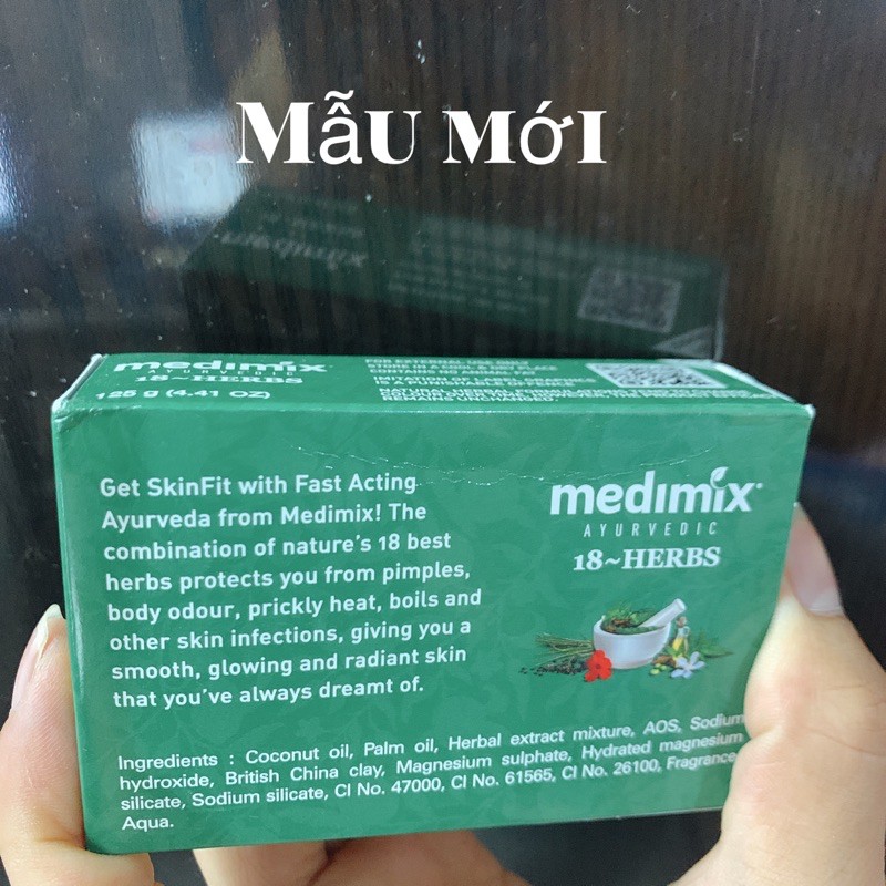 [AUTH] Xà Phòng Thảo Dược Mụn Lưng Medimix 75gr / 125gr