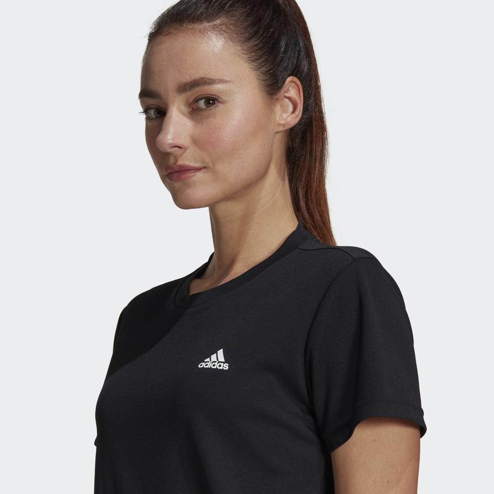 Áo Tee adidas TRAINING Nữ Áo thun thể thao AEROREADY Designed 2 Move Màu đen GL3723