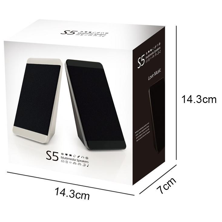 Loa Đa Phương Tiện Mini USB S5 Cho PC Laptop Notebook | BigBuy360 - bigbuy360.vn