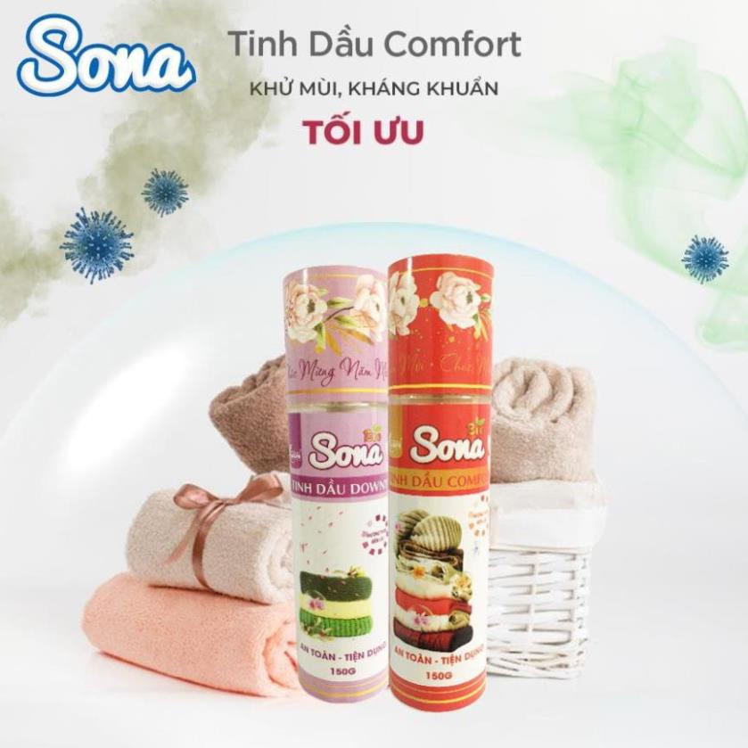 Combo 2 chai Xả Vải Khô SONA 150ml Hương Comfort BaBy