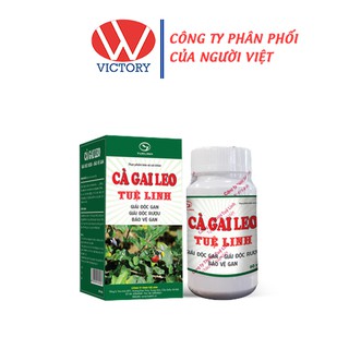 Cà Gai Leo Tuệ Linh (Hộp 60 Viên) - Giúp Bảo Vệ Và Phục Hồi Tế Bào Gan - Victory Pharmacy