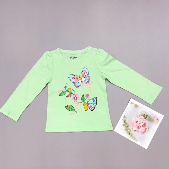 Áo dài cho bé gái, áo thu đông bé gái, áo thu đông cho bé, size 1-5 tuổi - SUNKIDS1