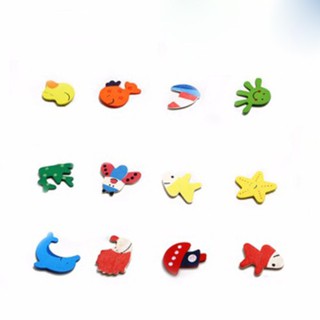 Bộ 12 Miếng Dán Tủ Lạnh Hình Thú