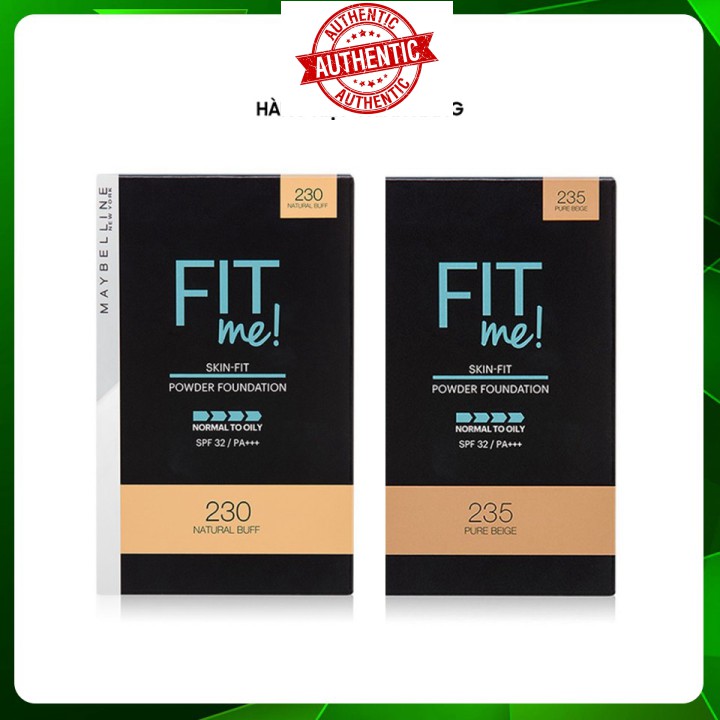 [Mã chiết khấu giảm giá mỹ phẩm chính hãng] Phấn Nền Maybelline Fit Me Powder Foundation SPF32 PA+++