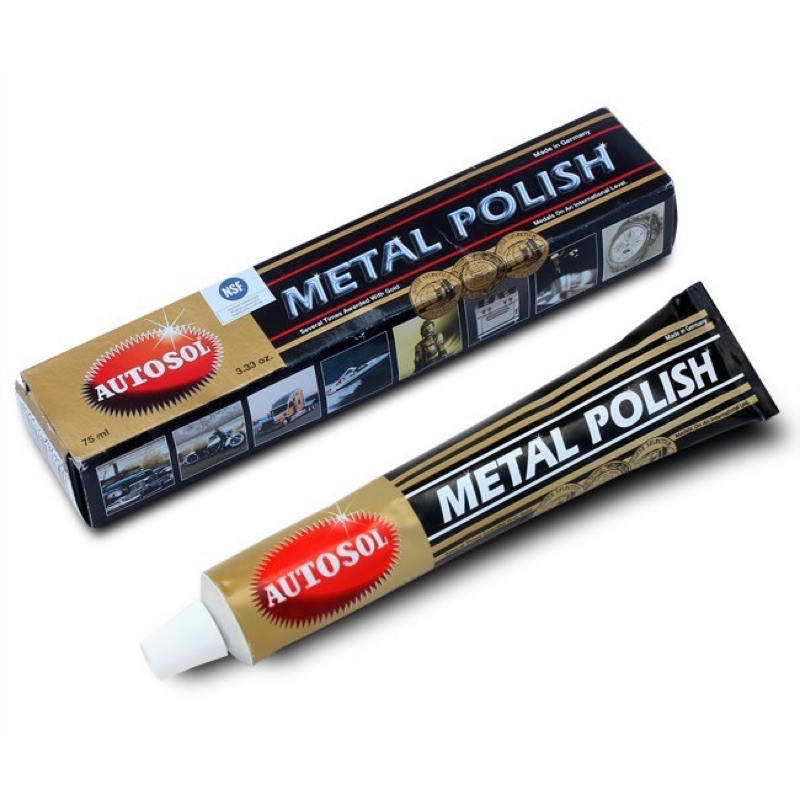 Kem Đánh Bóng Kim Loại Autosl Metal Polish 75ml - đánh bóng kim loại, sơn inox, nhôm,đồng