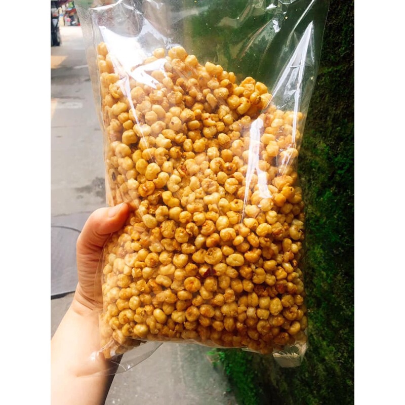 bắp, ngô giòn xóc mắm cay 1kg LOẠI NGON giòn tan