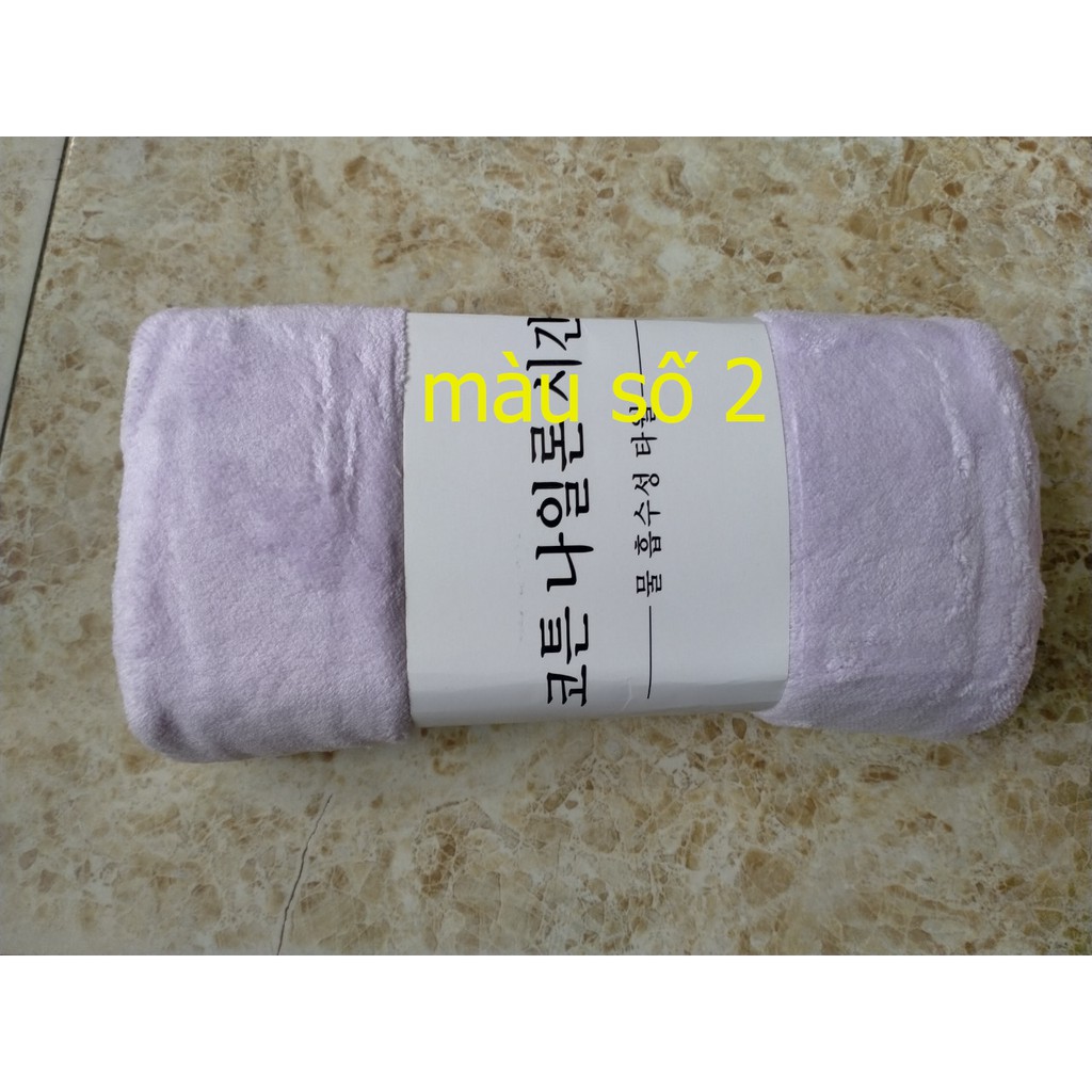 Khăn tắm xuất Hàn chất siêu mềm mịn kích thước 70x140cm